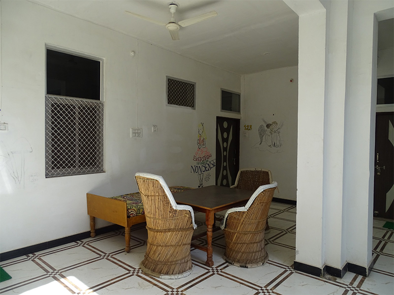 common area in the rooms building