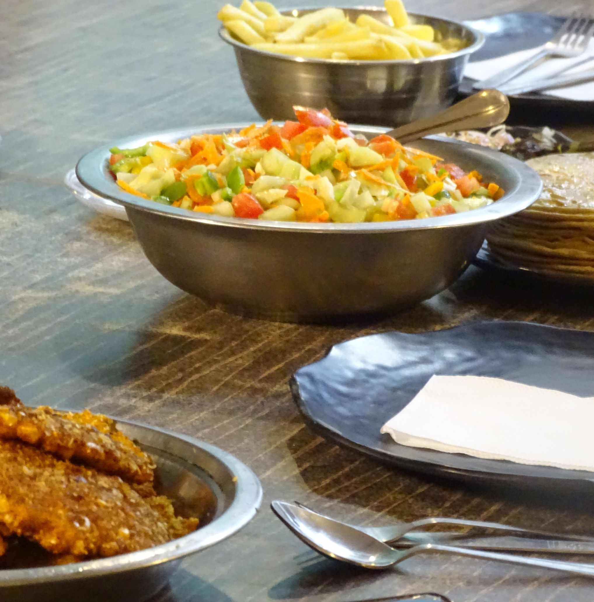 dinner at sukha